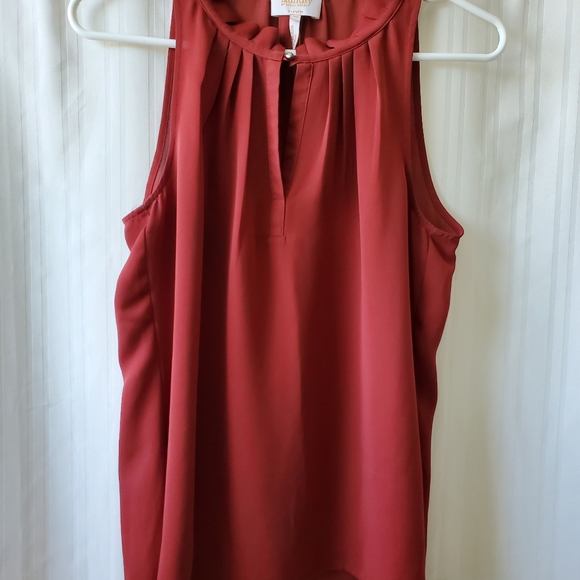 Laundry By Shelli Segal Tops - 💫summer sale💫Brick red blouse Laundry by Shelli Segal